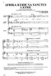 AFRIKA KYRIE NA SANCTUS / SATB* a klavír