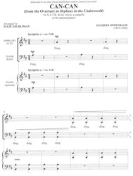 CAN-CAN / SATB* a cappella