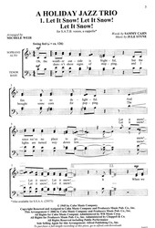 A HOLIDAY JAZZ TRIO / SATB* a cappella