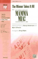 ALFRED PUBLISHING CO.,INC. The Winner Takes It All (from Mamma Mia!)  / SATB*
