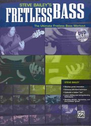 Fretless Bass by Steve Bailey - book &amp; DVD / basová kytara + tabulatura