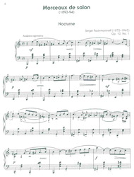 The Piano Works of Rachmaninoff 3 - Op.10 &amp; Op.16 + CD / sólo klavír