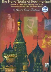 The Piano Works of Rachmaninoff 3 - Op.10 &amp; Op.16 + CD / sólo klavír