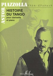 ASTOR PIAZZOLA - Histoire Du Tango / klarinet + klavír