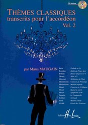 Editions Henry Lemoine THÉMES CLASSIQUES 2 + CD / akordeon