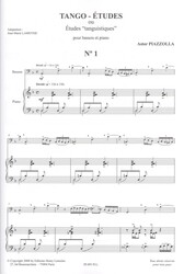 Astor Piazzolla: TANGO - ETUDES / šest přednesových skladeb pro fagot a klavír
