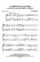 A Christmas Jazz Trio / SATB* a cappella