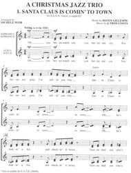 A Christmas Jazz Trio / SSAA* a cappella