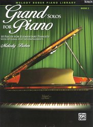 Grand Solos for Piano 2 - velmi jednoduché skladbičky pro klavír (+ volitelný doprovod)