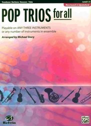 POP TRIOS FOR ALL (Revised and Updated) level 1-4 // trombon/bassoon/tuba