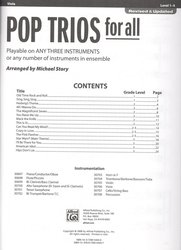 POP TRIOS FOR ALL (Revised &amp; Updated) level 1-4 // viola