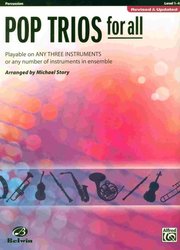 Warner Bros. Publications POP TRIOS FOR ALL (Revised&Updated) level 1-4 // perkuse