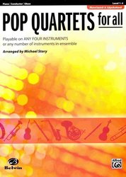 ALFRED PUBLISHING CO.,INC. POP QUARTETS FOR ALL (Revised and Updated) piano/conductor/hoboj