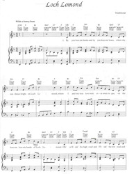 SONGS OF SCOTLAND   klavír/zpěv/kytara