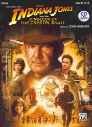 INDIANA JONES &amp; THE KINGDOM OF THE CRYSTAL SKULL + CD / příčná flétna