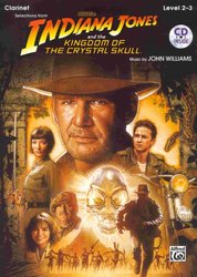 INDIANA JONES &amp; THE KINGDOM OF THE CRYSTAL SKULL + CD / klarinet