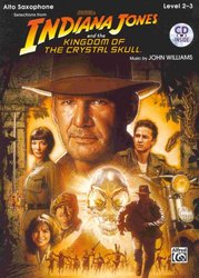 INDIANA JONES &amp; THE KINGDOM OF THE CRYSTAL SKULL + CD / altový saxofon