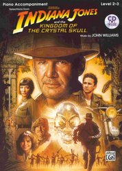 INDIANA JONES &amp; THE KINGDOM OF THE CRYSTAL SKULL + CD / klavírní doprovod