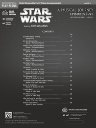 STAR WARS - A Musical Journey + Audio Online / housle a klavír