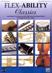 ALFRED PUBLISHING CO.,INC. FLEX-ABILITY CLASSICS / violoncello/kontrabas