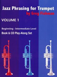 JAZZ PHRASING FOR TRUMPET + CD / trumpeta