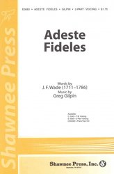 Shawnee Press, Inc. Adeste Fideles / 2-PART* + piano