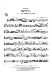 Creston: SONATA op.19 / altový saxofon a klavír