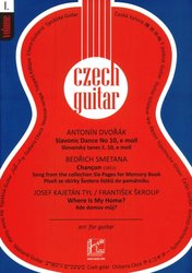 Česká kytara I. - skladby českých skladatelů v úpravě pro klasickou kytaru