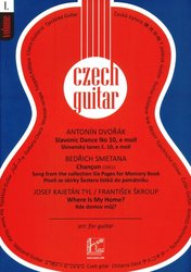 Česká kytara I. - skladby českých skladatelů v úpravě pro klasickou kytaru