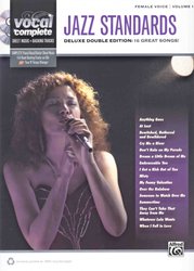 ALFRED PUBLISHING CO.,INC. VOCAL COMPLETE - FEMALE VOICE 1 - JAZZ STANDARDS + 2x CD // klavír/zpěv/kytara