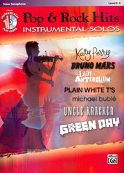 Pop &amp; Rock Hits Instrumental Solos + CD / tenorový saxofon