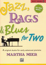 ALFRED PUBLISHING CO.,INC. JAZZ, RAGS&BLUES FOR TWO 5  - 1 piano 4 hands