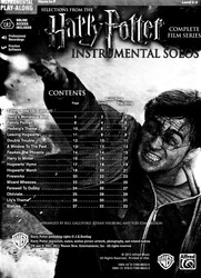 HARRY POTTER: Complete Film Series - Instrumental Solos + Audio Online / f horn (lesní roh)