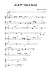 Kouzelná večerníčková flétna + CD / 12 večerníčkových písniček pro zobcovou flétnu
