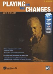 Playing on the Changes by Bob Mintzer + DVD / Eb instruments