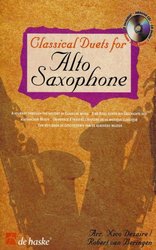 Hal Leonard MGB Distribution CLASSICAL DUETS FOR ALTO SAX + CD