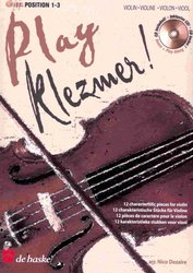 Hal Leonard MGB Distribution PLAY KLEZMER ! + CD / housle (position 1-3)