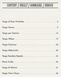 TANGO VARIETY  piano accompaniment for violin solo book / klavírní doprovod