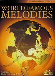 WORLD FAMOUS MELODIES / klavírní doprovod pro housle