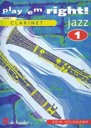 Hal Leonard MGB Distribution PLAY 'EM RIGHT JAZZ  v.1    klarinet