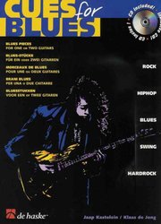 Hal Leonard MGB Distribution CUES FOR BLUES + CD two guitars