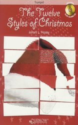 CURNOW MUSIC PRESS, Inc. THE TWELVE STYLES OF CHRISTMAS + CD / trumpeta