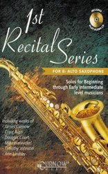 CURNOW MUSIC PRESS, Inc. 1st RECITAL SERIES + CD  alt saxofon