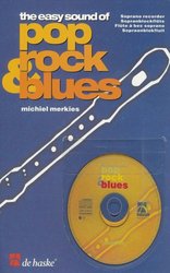 Hal Leonard MGB Distribution EASY SOUND OF POP, ROCK AND BLUES + CD / zobcová flétna
