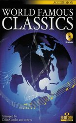 Fentone Music WORLD FAMOUS CLASSICS + CD // akordeonová sóla/dueta