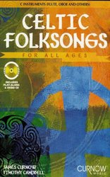 CURNOW MUSIC PRESS, Inc. CELTIC FOLKSONGS FOR ALL AGES + CD   C nástroje
