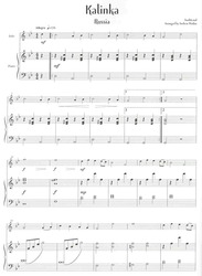 WORLD FAMOUS FOLKSONGS / klavírní doprovod