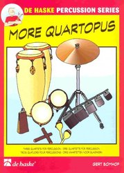 Hal Leonard MGB Distribution MORE QUARTOPUS for percussion quartet