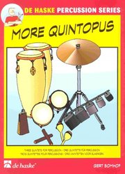 Hal Leonard MGB Distribution MORE QUINTOPUS for percussion quintet