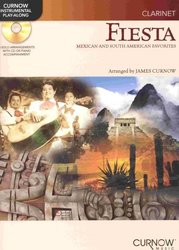 CURNOW MUSIC PRESS, Inc. FIESTA - Mexican&South American Favorites + CD / klarinet